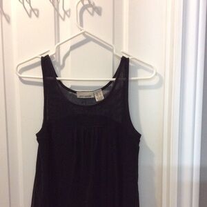 DKNY black tank top